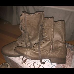 Combat Boots, Army Green